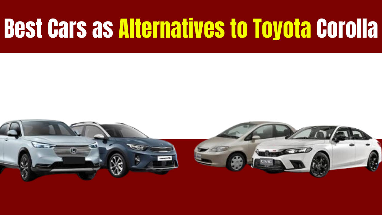 Best Cars as Alternatives to Toyota Corolla