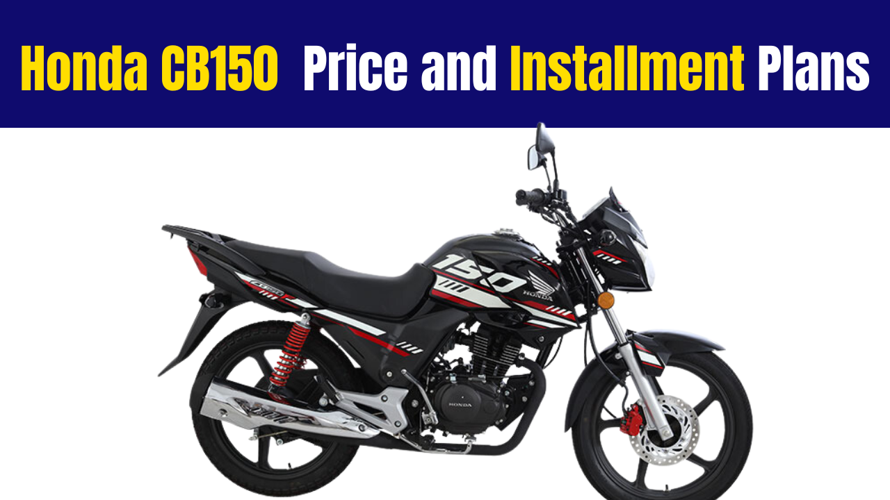 Honda CB150 Price and Installment Plans